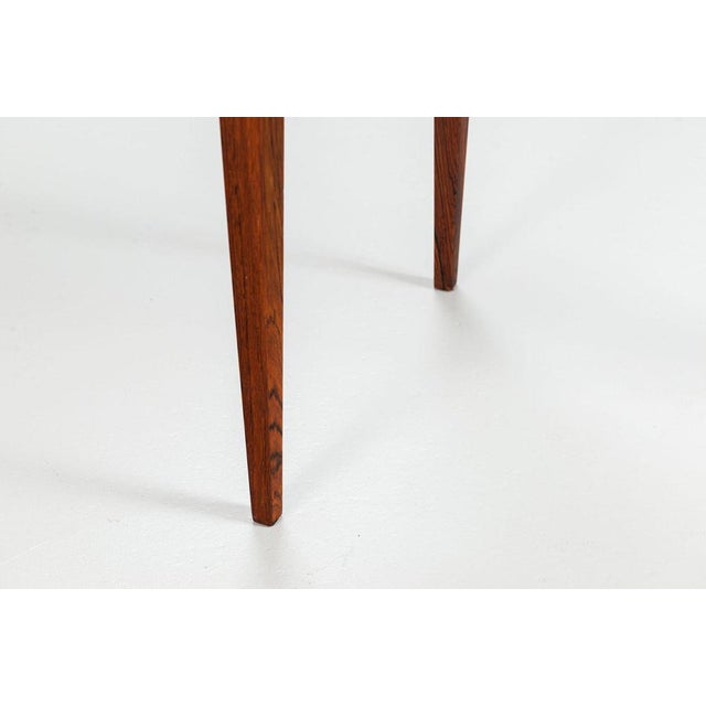 Side Tables in Rosewood by Severin Hansen for Haslev, Denmark, 1960s, Set of 2 For Sale - Image 9 of 11