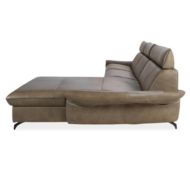 Green Leather 8372 Corner Sofa with Manual Function from Himolla Velden For Sale - Image 17 of 18