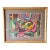 1950s Cubist Modernist Still Life Painting - Framed Geometric Fruit Composition For Sale