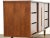 Mid-Century Modern 1950s Refinished Walnut and Brass Dresser For Sale - Image 3 of 10