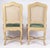 20th Century Louis XV Carved and Lacquered Wooden Chairs, Set of 6 For Sale - Image 11 of 12