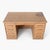 Contemporary Vintage Pine and Oak Twin Pedestal Desk with Drawer For Sale - Image 3 of 12