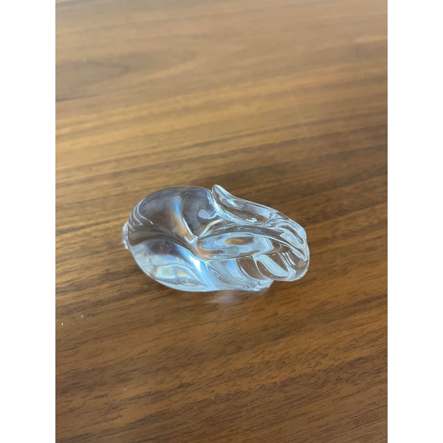 Crystal Rabbit from St Louis, 1980s For Sale - Image 10 of 12