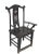 Antique Chinese Armchair With Carved Backs - a Pair For Sale - Image 4 of 9