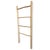 Natural wood stick ladder finished with clear sealer. Lightweight and each is unique in natural shape, coloring, and...