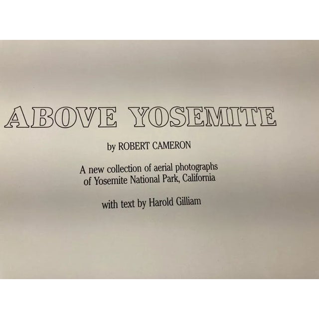 Mid 20th Century Mid 20th Century Above Yosemite Book by Robert Cameron For Sale - Image 5 of 13
