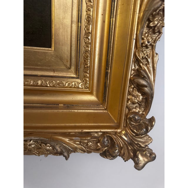 Large Landscape Painting by Hermann Ottomar Herzog For Sale In Philadelphia - Image 6 of 8