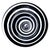 Black Vintage Italian Art Glass Plates for Leonardo, Set of 3 For Sale - Image 8 of 11