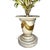 Mid 20th Century Mid 20th Century Large Tole Floor Lamp of a Potted Plant For Sale - Image 5 of 5