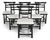 Set 6 Maria Yee Ming Style Dining Chairs For Sale - Image 15 of 16