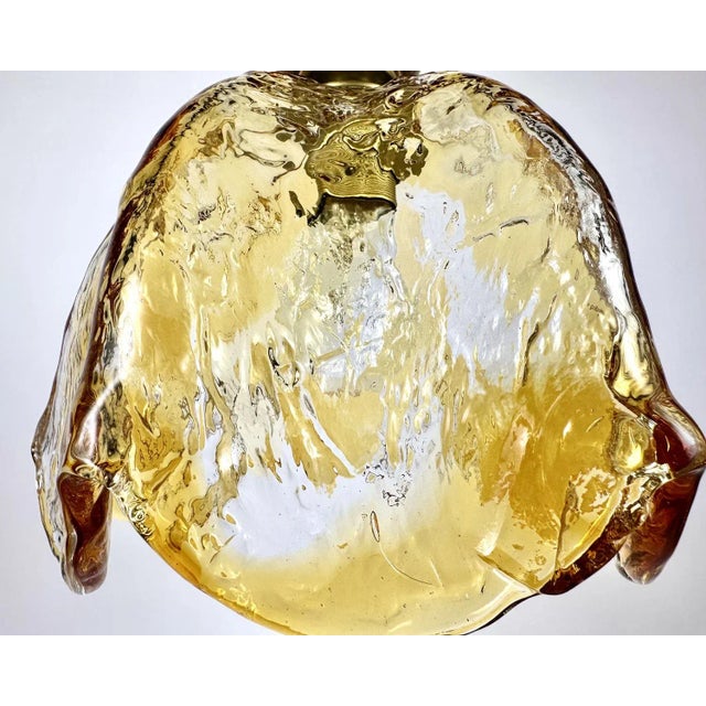 Murano Glass Pendant Lamp by Carlo Nason for Mazzega, Italy, 1970s For Sale - Image 6 of 9