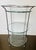 Vintage Mid Century Bar Cart 3 Tiered Chrome and Glass For Sale - Image 9 of 10