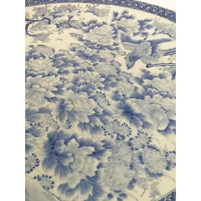 Antique Japanese Arita Porcelain Plate For Sale - Image 6 of 13