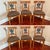 This beautiful vintage set of six Biedermeier walnut chairs is a classic example of Biedermeier style which reflect...