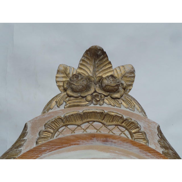 This is a 100% Original painted Swedish Mora Clock Rococo style.. Its an incredibly RARE model!