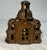 The product is an antique A. C. Williams domed mosque palace still coin bank with original paint, made of cast iron in the...