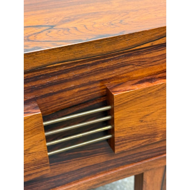 Wood Glas & Trä Scandinavian Modern Commode, Circa 1960's For Sale - Image 7 of 12