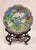 Large Meiji Japanese Cloisonne Charger on Stand For Sale In New York - Image 6 of 9
