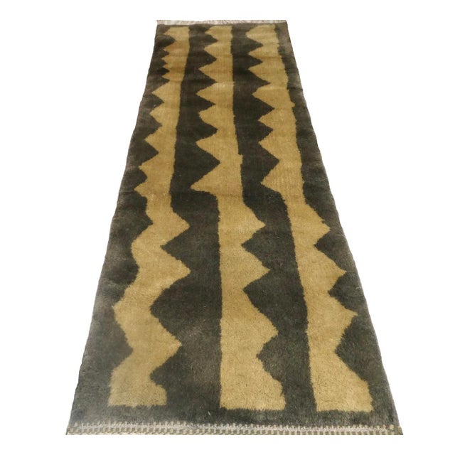 2020s Custom Beni Mrirt Wool Runner 3' X 10' For Sale - Image 5 of 6