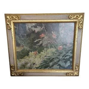 Carl D. Laughlin Jr. Oil on Board Stunning Rare Bucks County Pa Landscape Framed Signed Original