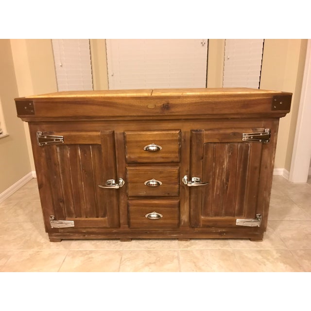 Williams Sonoma French Berthillon Kitchen Island Chairish