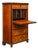 Historicist Civil Secretaire Desk in Walnut, 2nd Half of the 19th Century For Sale