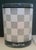 Mid-Century Modern Vintage Mid-Century Modern Signed Georges Briard Frosted Checkers Lowball Glasses - Set of 2 For Sale - Image 3 of 9