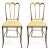 A captivating blend of gothic charm and mid-century elegance, these exquisite Italian Chiavari chairs from the 1960s is a...
