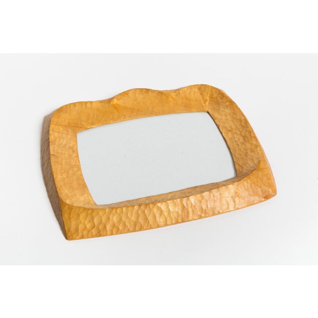 The landscape-format frame was made in the 1950s by Marei Herrmann in Dornach. She was the founder of the woodcarving...