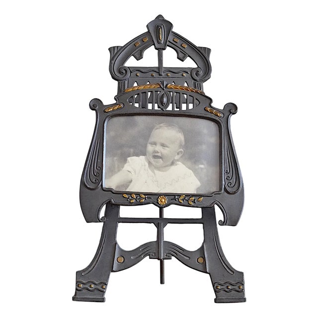 Antique Wilhelminian Style Photo Frame, 1870s For Sale