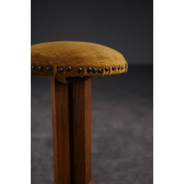 Vintage Architectural Stool, 1930s For Sale - Image 6 of 12