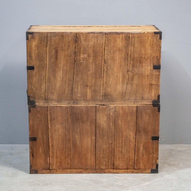 Antique Japanese Kiri 2 Piece Tansu For Sale In Denver - Image 6 of 14