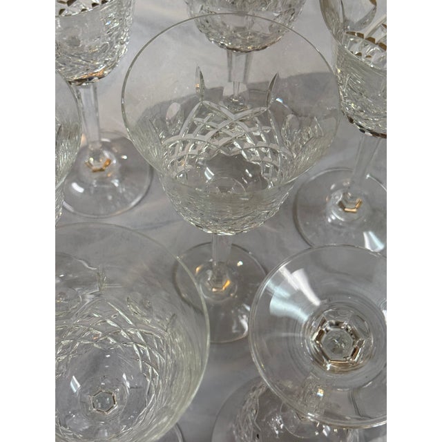Vintage Mikasa Claridge Collection Goblets - Set of 8 For Sale - Image 11 of 12