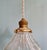 Art Deco Pendant Light in Transparent Grooved Glass from Holophane, 1920s For Sale - Image 6 of 12