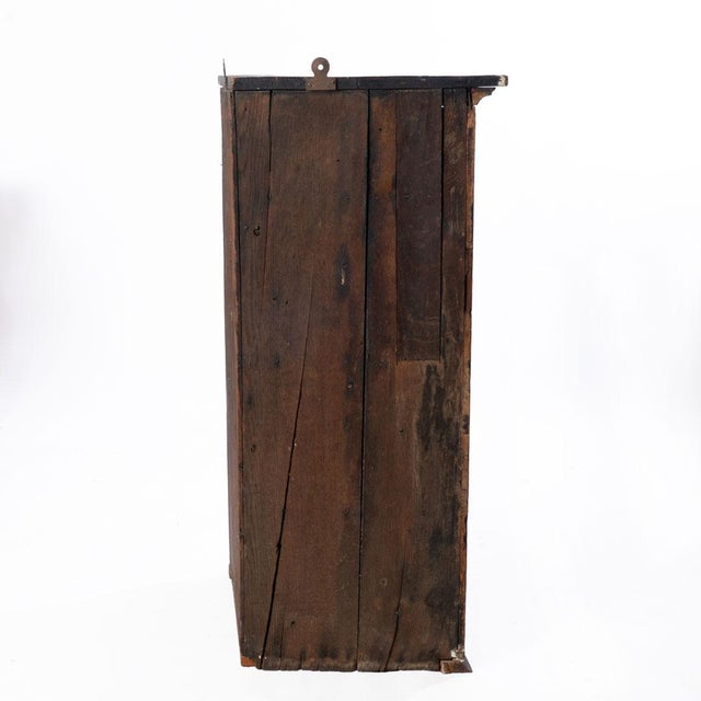18th Century Painted Hanging Corner Cupboard For Sale - Image 17 of 18