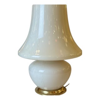 Murano Glass Table Lamp, 1970s-1980s For Sale