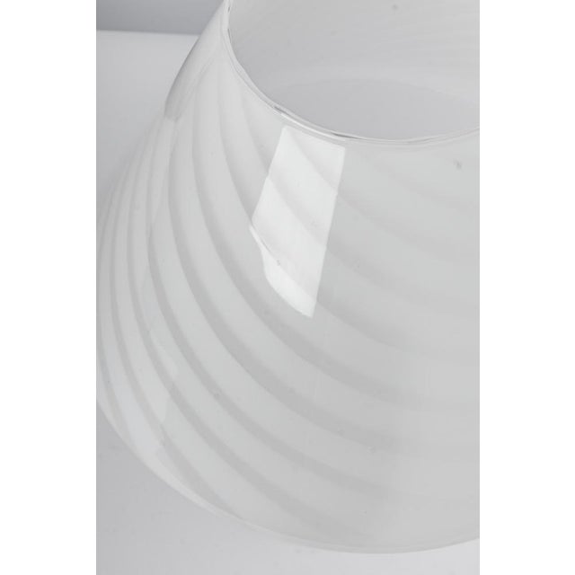 Glass Mushroom Table Lamps attributed to Peill & Putzler, Germany, 1970s For Sale - Image 3 of 14