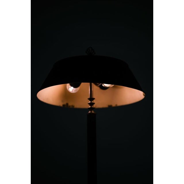 Metal Neo-Classical Table Lamp from Arvid Böhlmark, 1920s For Sale - Image 7 of 9