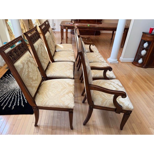 2000 - 2009 Henredon Grand Provenance Neoclassical Dining Chairs - Set of 8 For Sale - Image 5 of 10
