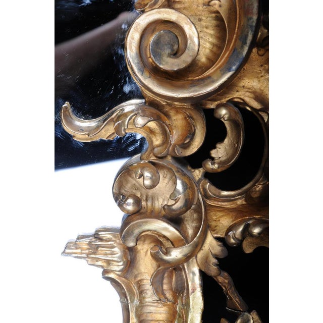 19th Century Napoleon III Rococo Mirror, 1880s For Sale - Image 12 of 18