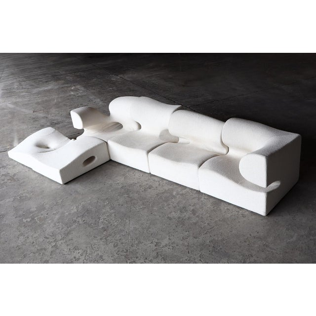 Misfits Modular Sofa by Ron Arad for Moroso, Italy, 2000s, in Good conditions. Designed from 2000 This piece has an...