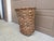 Late 19th Century 19th-Century French Splint Oak Harvest Basket With Original Weathered Patina For Sale - Image 5 of 13