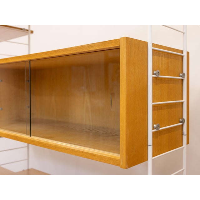 Mid-Century Modern Sibylle Shelving System from GDR String, 1960s For Sale - Image 3 of 13