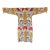 Vintage Woven Ikat Chapan Robe Central Asia Uzbekistan For Sale