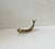 Scandinavian Whale Brass Pipe Rest in the style of Carl Auböck, 1950s For Sale - Image 4 of 9