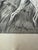 1940s Original Signed Graphite Illustration of Bird Dog and Hunter in Forest, 13.25 In. H × 11 In. W For Sale In Atlanta - Image 6 of 7
