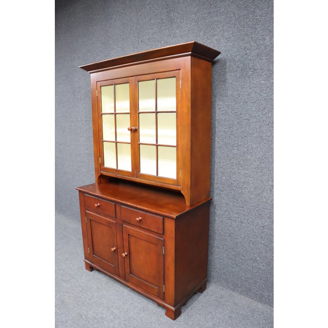 Kindel Furniture Kindel Cherry Dutch Cupboard For Sale - Image 4 of 12
