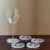 Mid 20th Century Vintage Mid-20th Century Pressed Glass Starburst Coasters – Set of Five For Sale - Image 5 of 8