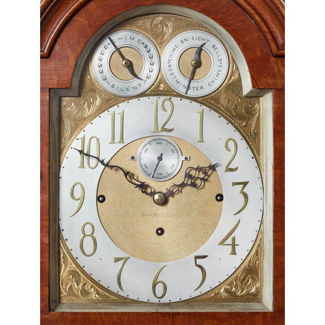 An Important Chippendale Tall Case Clock with Musical Works