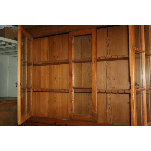 Brown 1900's Vintage Wooden Cupboard For Sale - Image 8 of 11